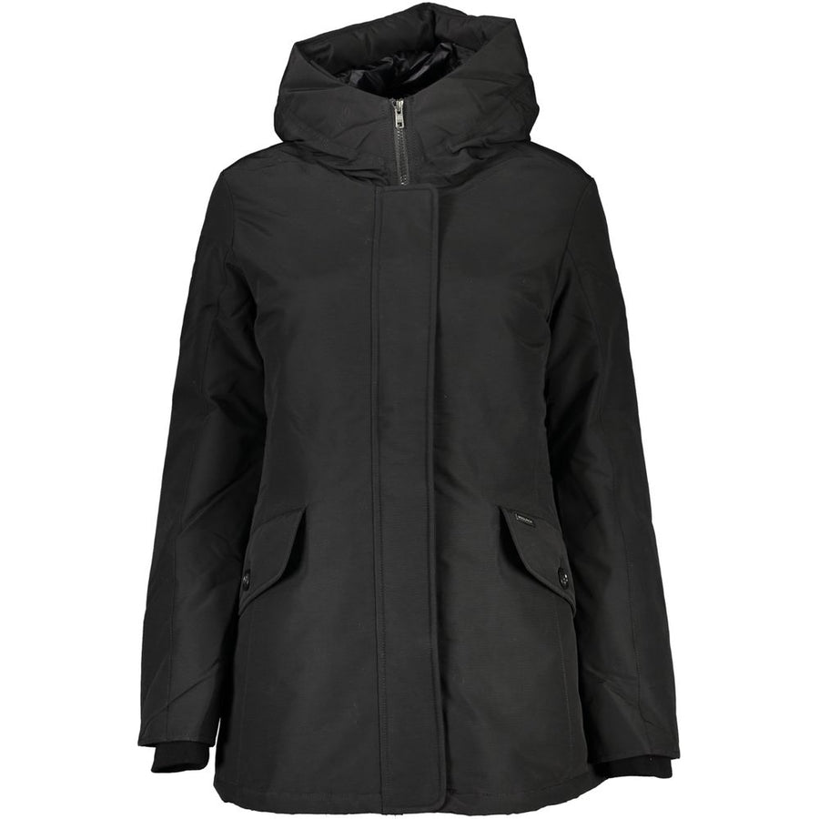 Black Cotton Women's Jacket