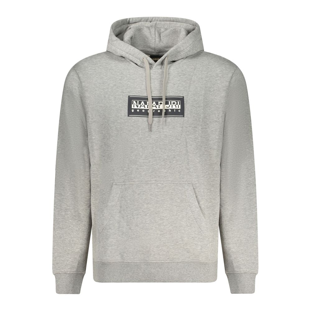 Grigio Cotton Men Sweatshirt