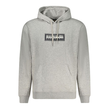 Grigio Cotton Men Sweatshirt
