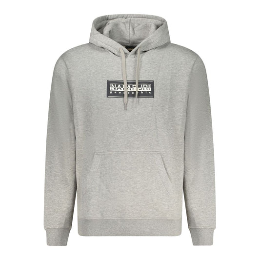 Grigio Cotton Men Sweatshirt