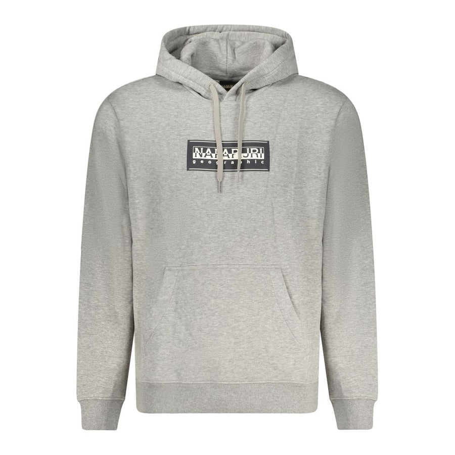 Grigio Cotton Men Sweatshirt