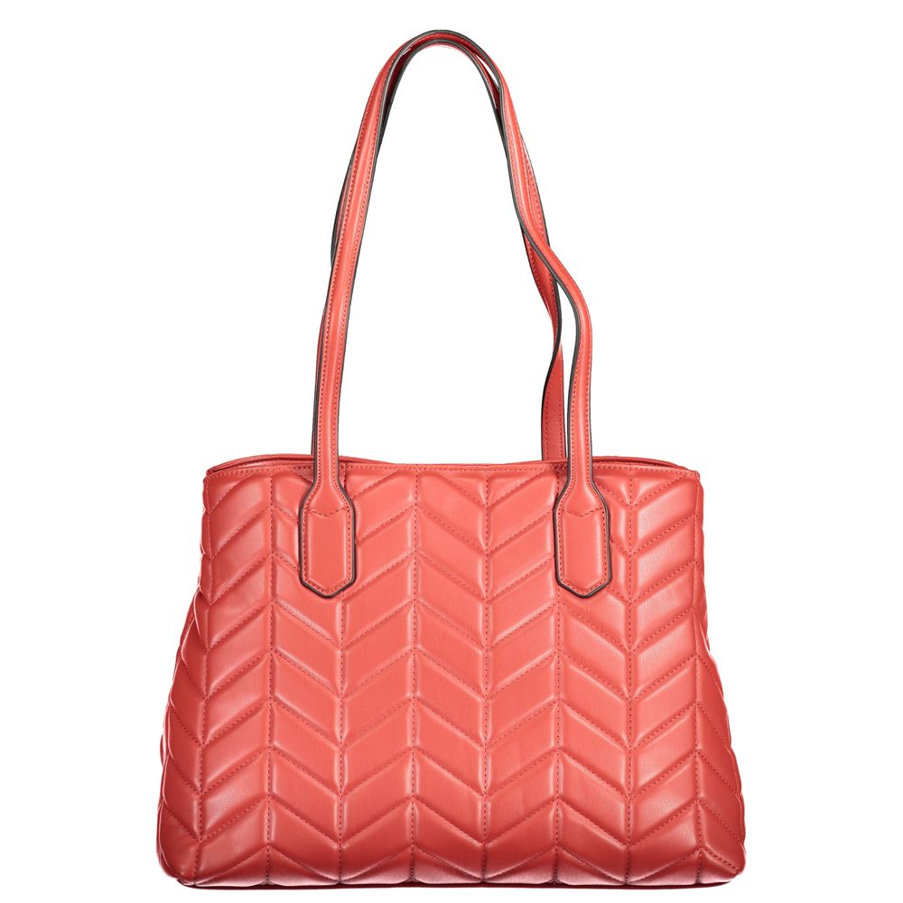 Red Polyethylene Handbag