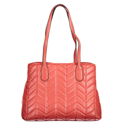 Red Polyethylene Handbag