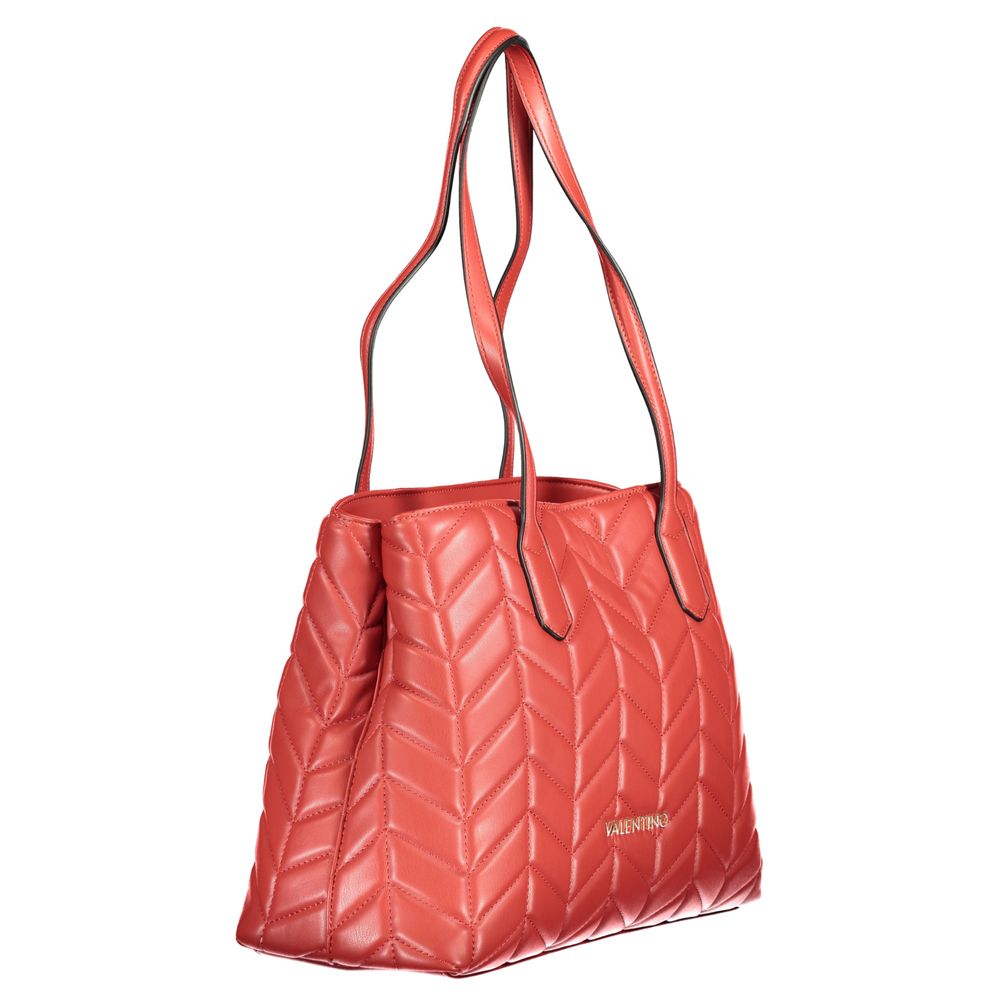 Red Polyethylene Handbag