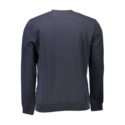 Blue Cotton Men's Sweatshirt