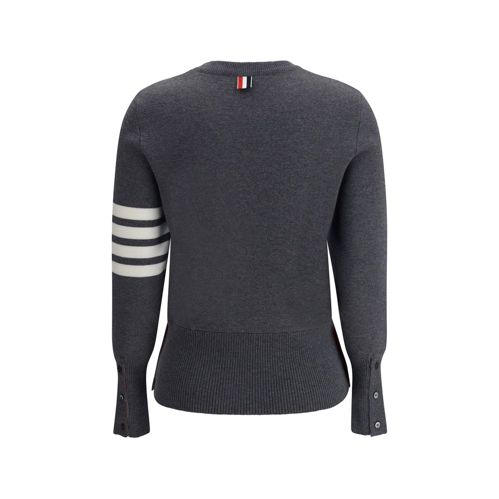 Gray Fleece Wool Sweatshirt
