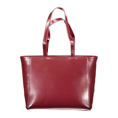 Red Polyethylene Handbag