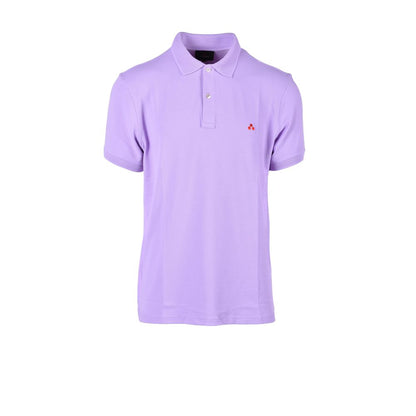 Purple Polyamide Polo Shirt