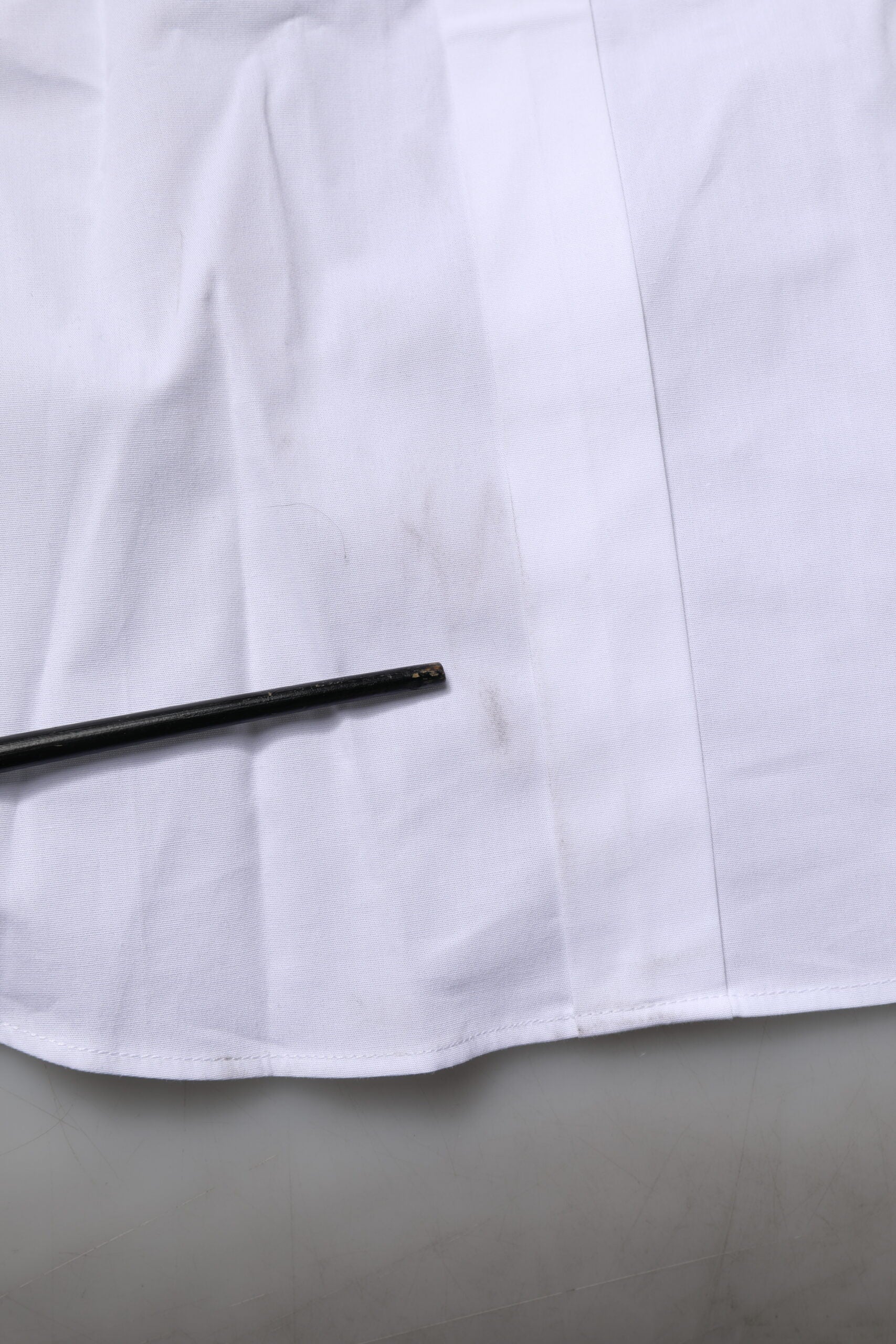 White Cotton GOLD Long Sleeves Formal Shirt