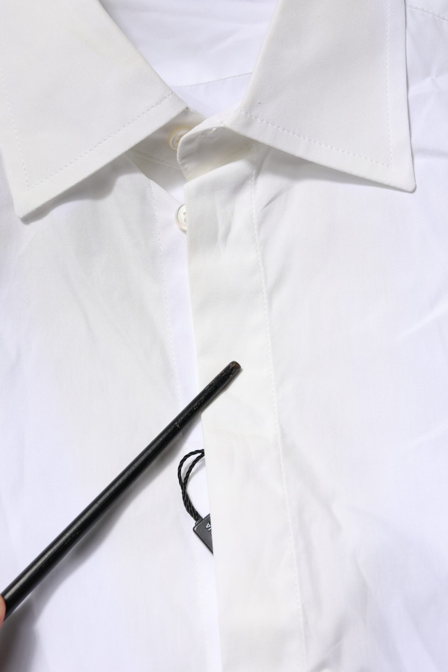 White Poplin Cotton Formal Men Dress Shirt