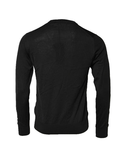 Dark Gray Cotton DG Logo Sweatshirt Sweater