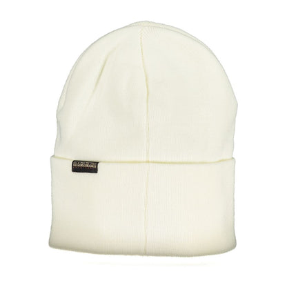 White Marabou Men Cap