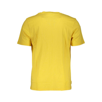 Yellow Organic Cotton Men T-Shirt