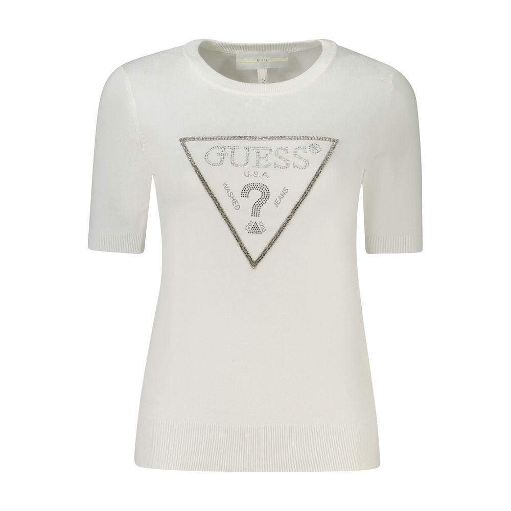 Bianco Viscosa Women Sweater