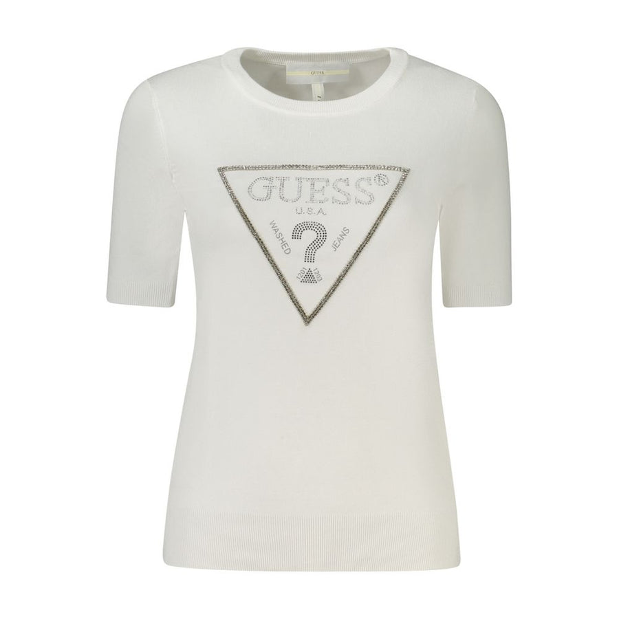 Bianco Viscosa Women Sweater