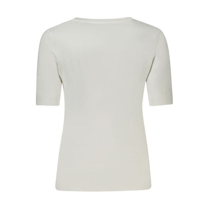 Bianco Viscosa Women Sweater