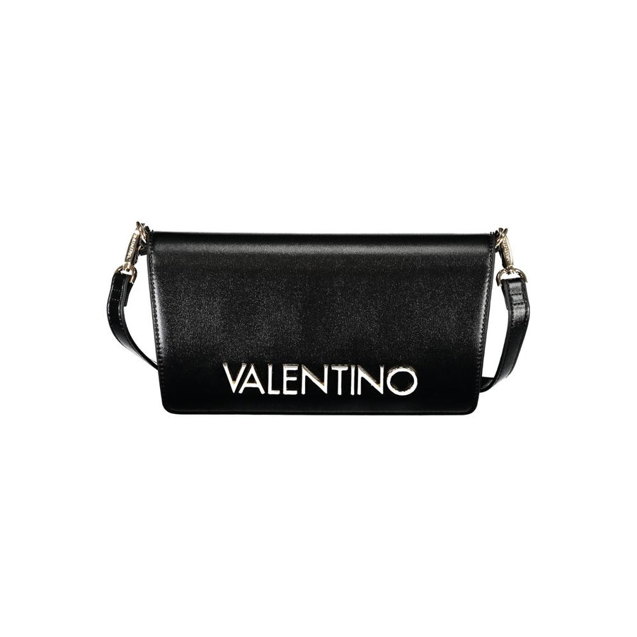 Black Polyurethane Women's Bag