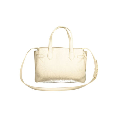 Beige Polyethylene Handbag