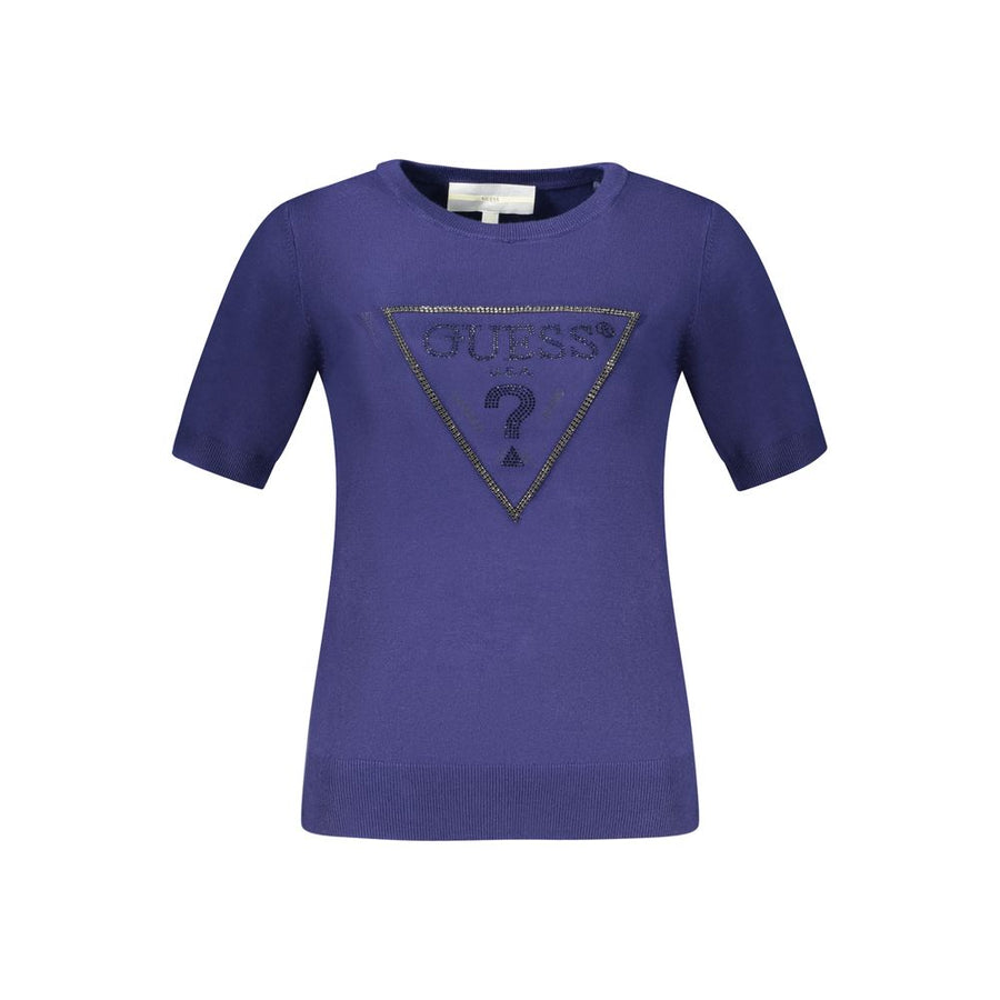 Blu Viscosa Woman Sweater