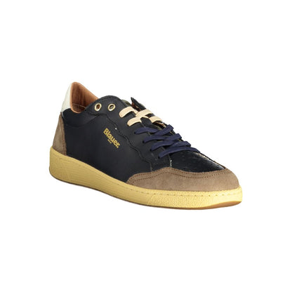 Marrone Leather Men Sneaker
