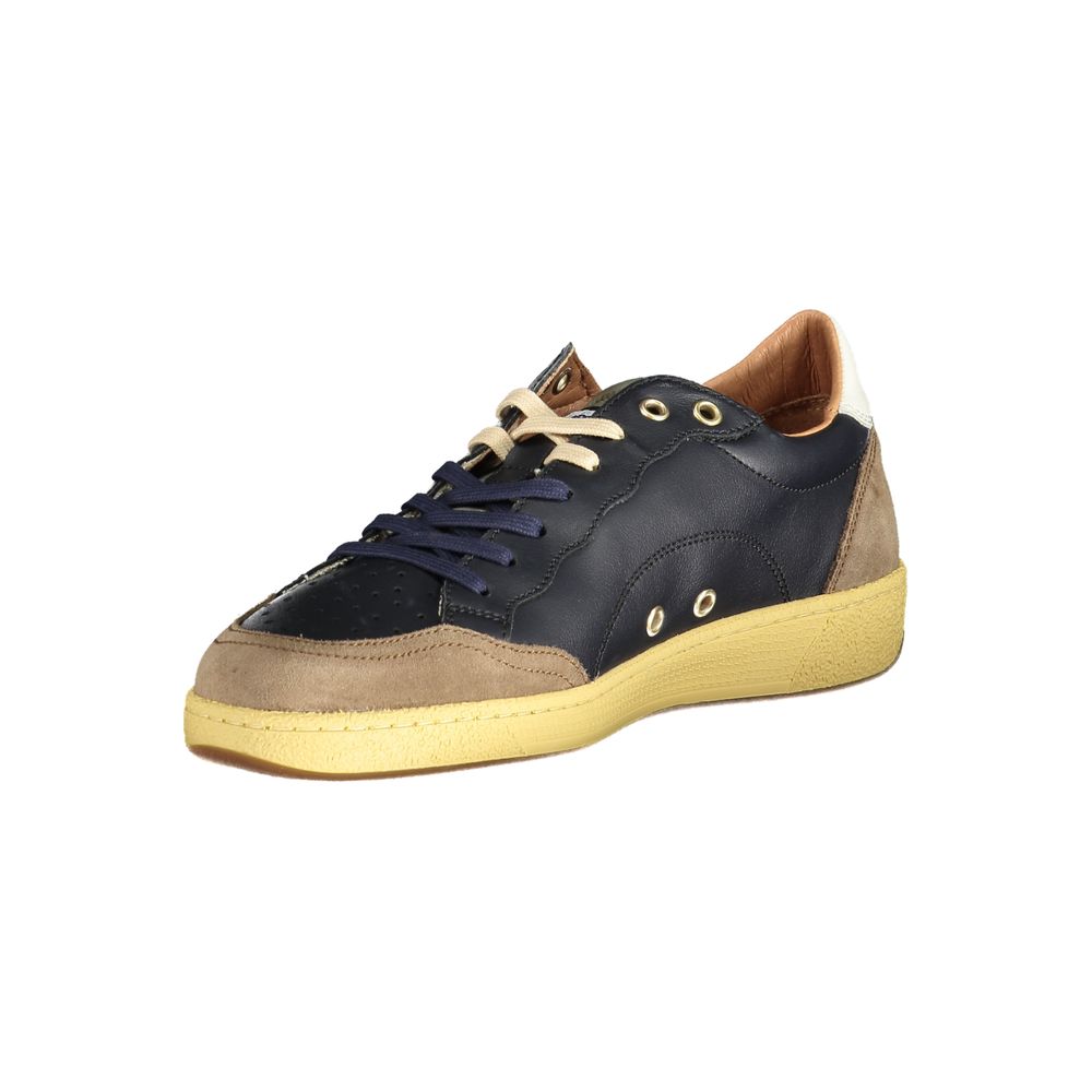 Marrone Leather Men Sneaker