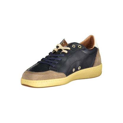 Marrone Leather Men Sneaker