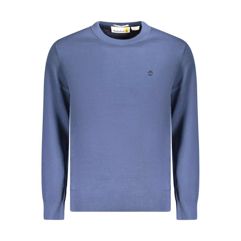 Blue Organic Cotton Men Sweater
