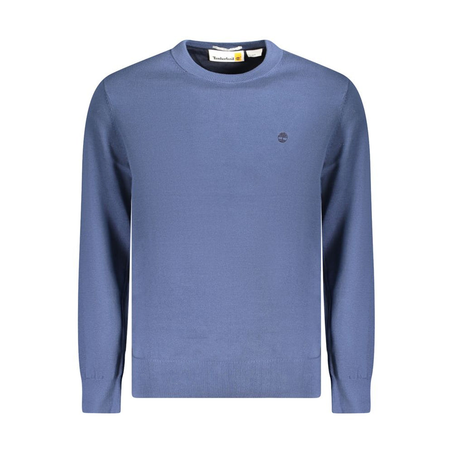 Blue Organic Cotton Men Sweater