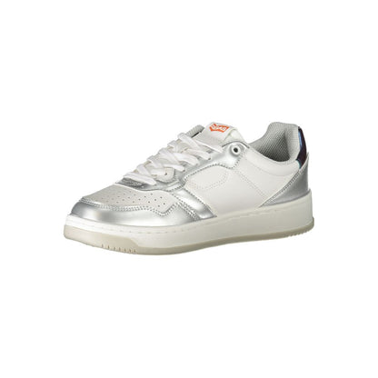 Bianco Poliuretano Donna Sneaker