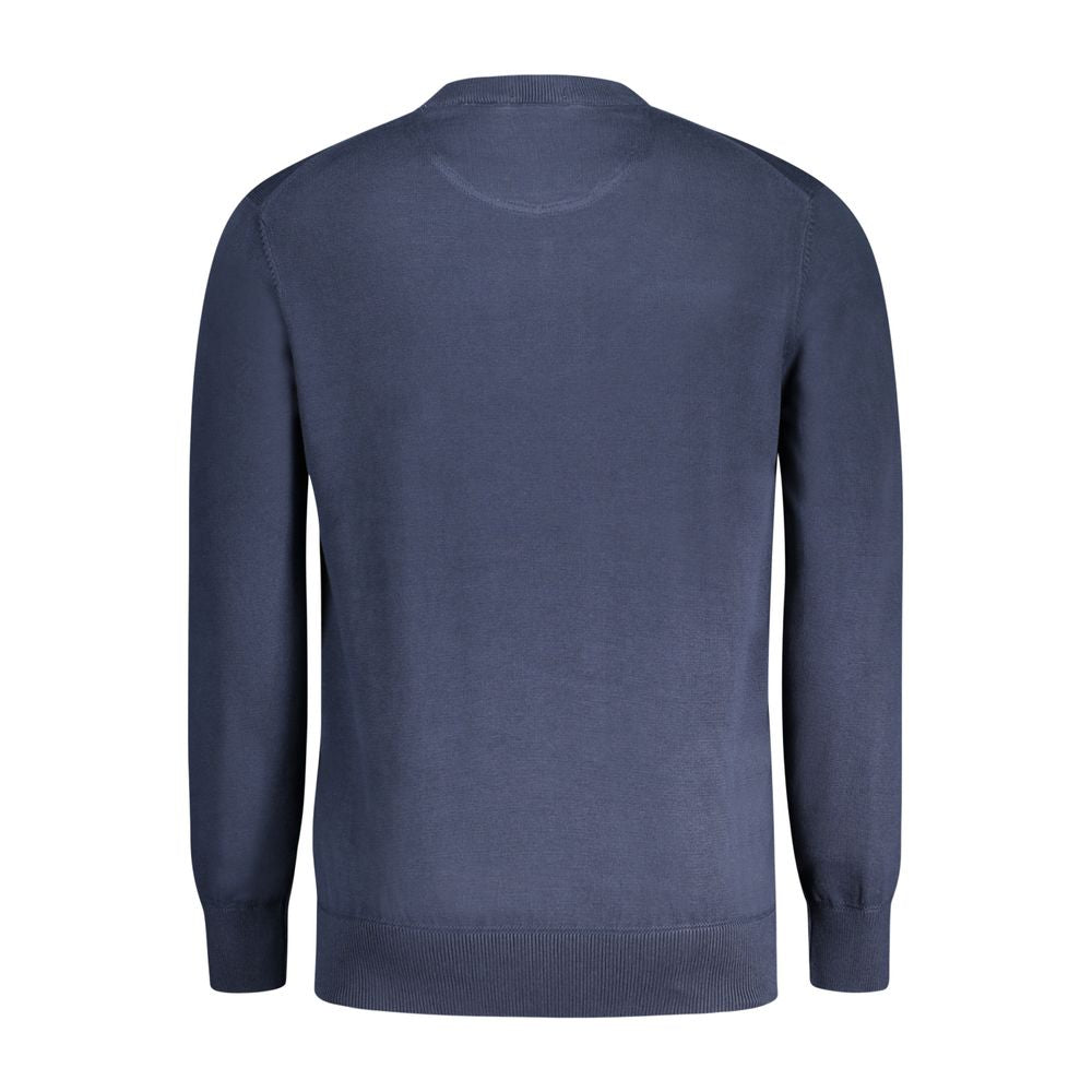 Blue Organic Cotton Men's Sweater