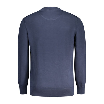Blue Organic Cotton Men's Sweater