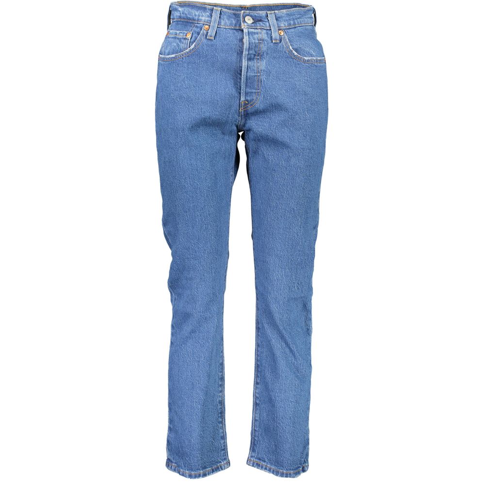 Blue Cotton Women's Jean