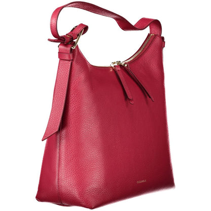 Red Leather Handbag
