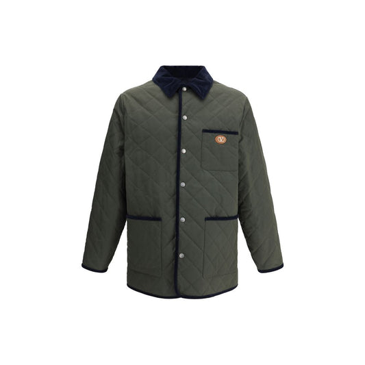 Bicolor Polyamide Coat