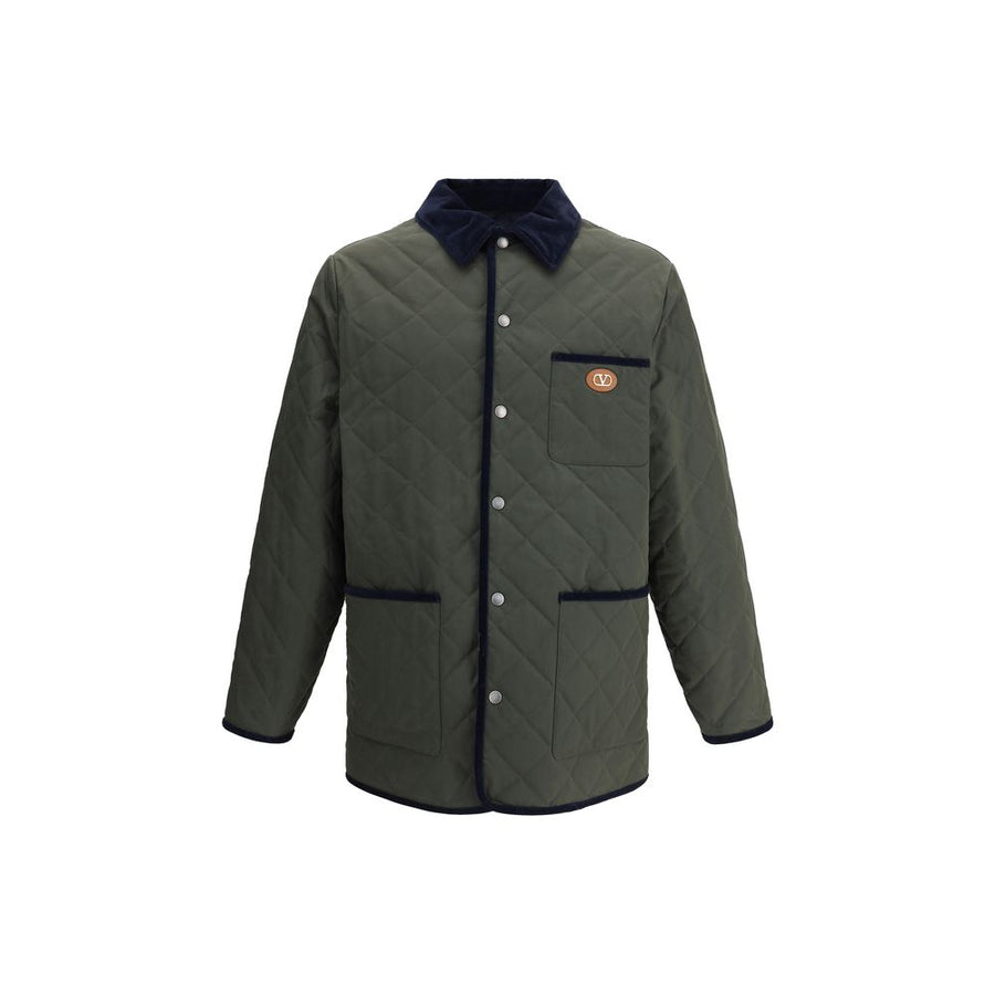 Bicolor Polyamide Coat