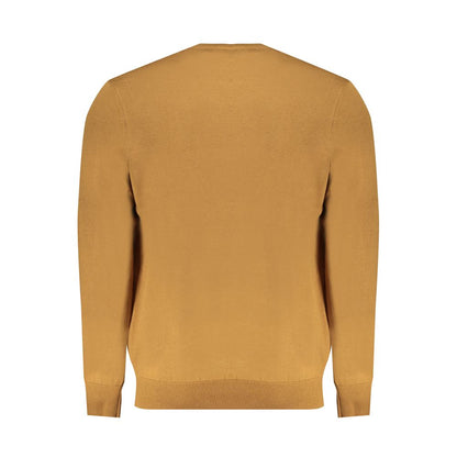 Marrone Cotton Men's Long-Sleeve Shirt