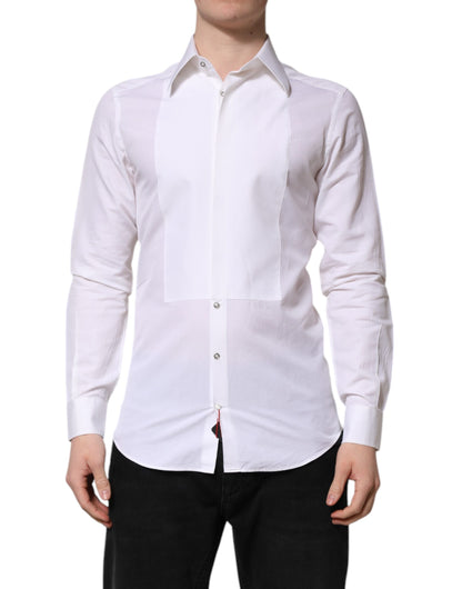White GOLD Cotton Poplin Dress Formal Shirt