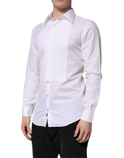 White GOLD Cotton Poplin Dress Formal Shirt