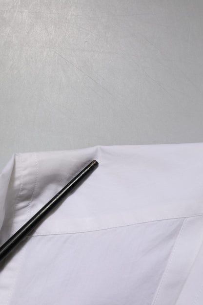 White GOLD Cotton Poplin Dress Formal Shirt