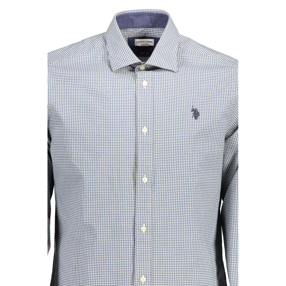 Azzurro Cotton Mens Shirt