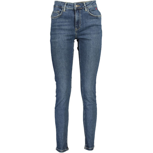 Blue Cotton Women's Jean