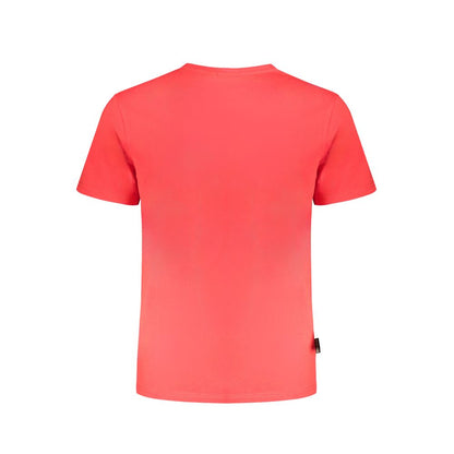 Red Organic Cotton Men T-Shirt