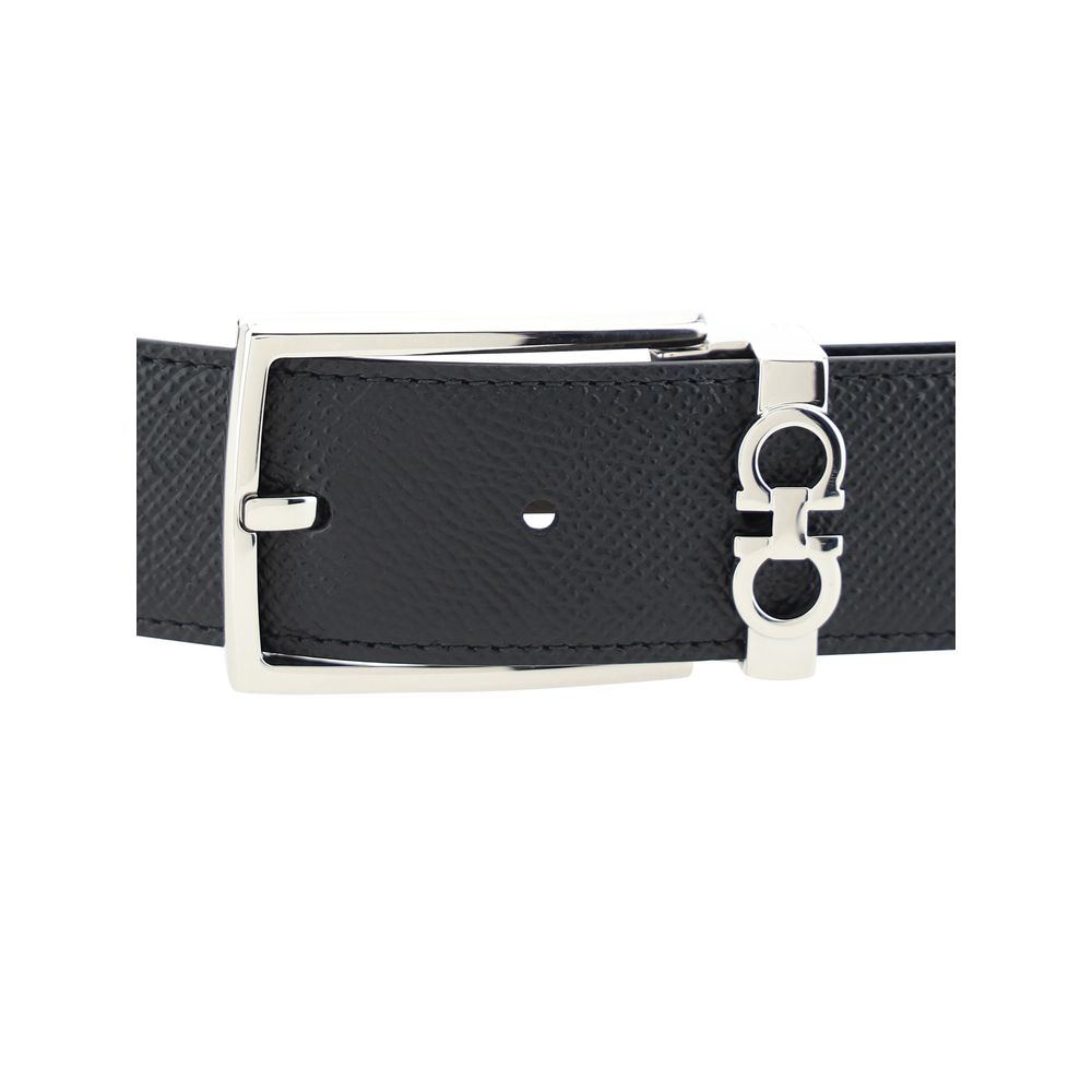 Black Calf Leather Bos Taurus Regular Belt