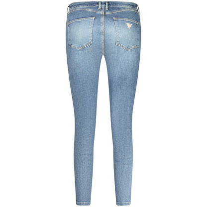 Blu Recycled Cotton Woman Jeans
