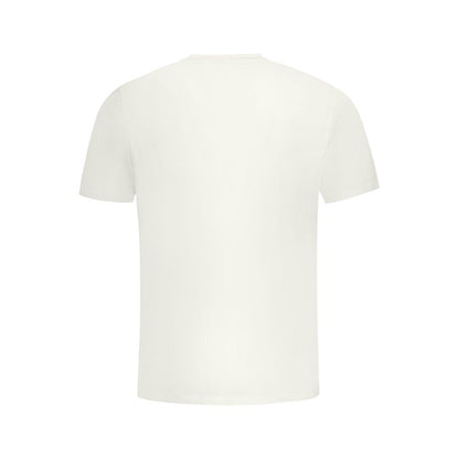 White Cotton Men's T-Shirt