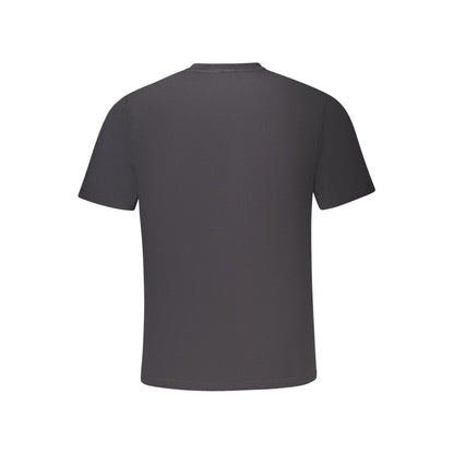 Black Cotton Men's T-Shirt