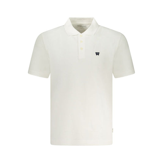 Bianco Cotton Men Polo-Shirt