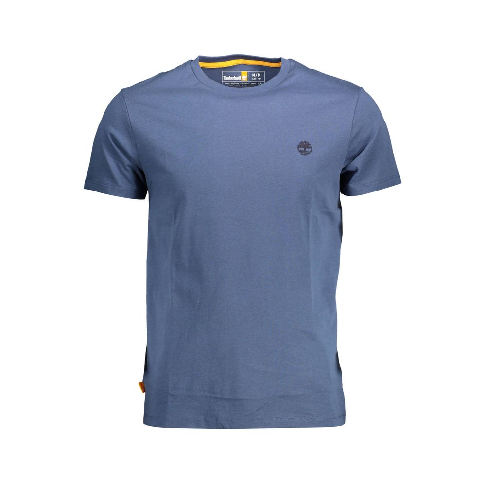 Blue Organic Cotton Men T-Shirt