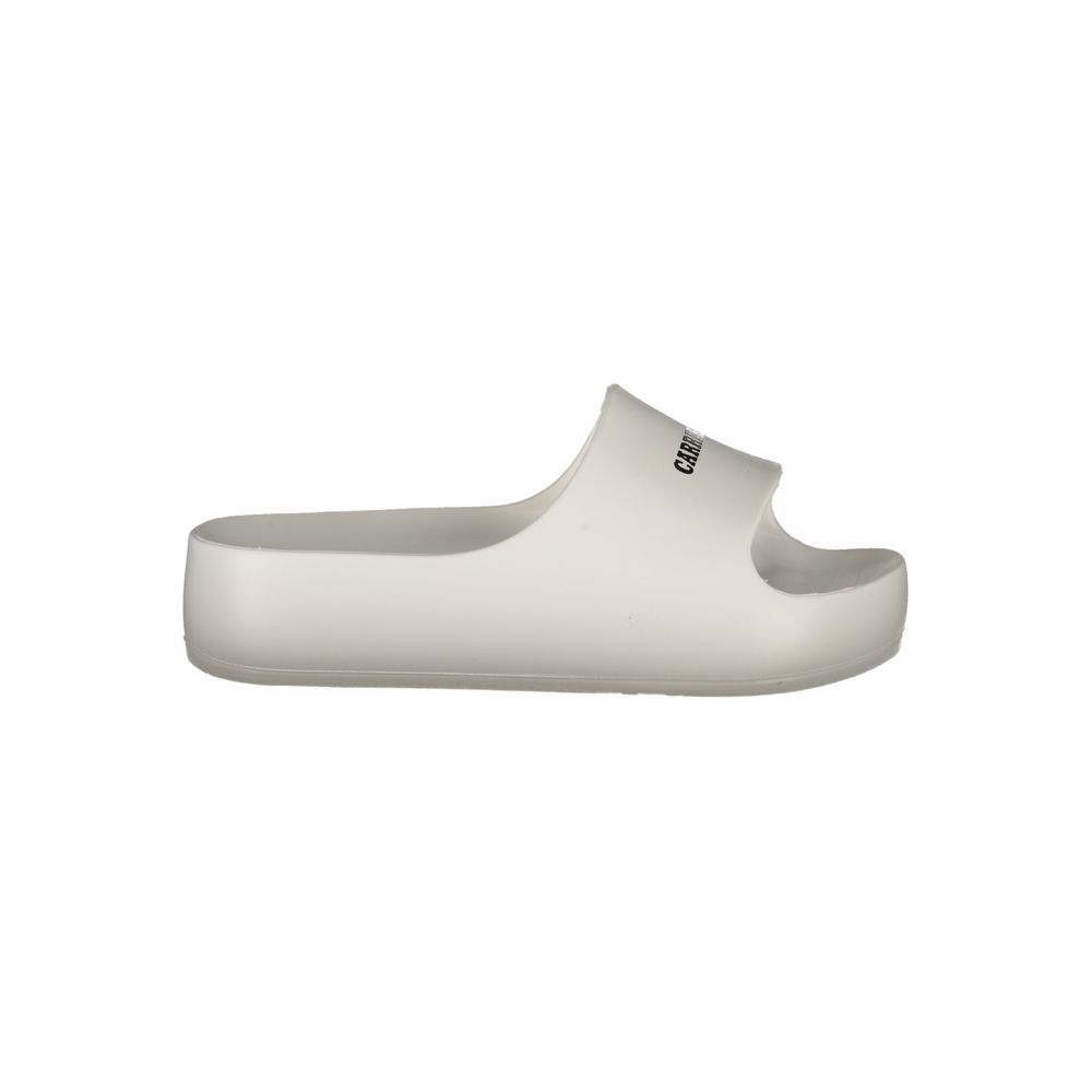 White Polyurethane Women Slipper