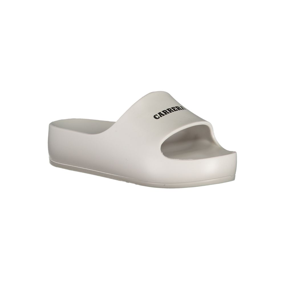 White Polyurethane Women Slipper